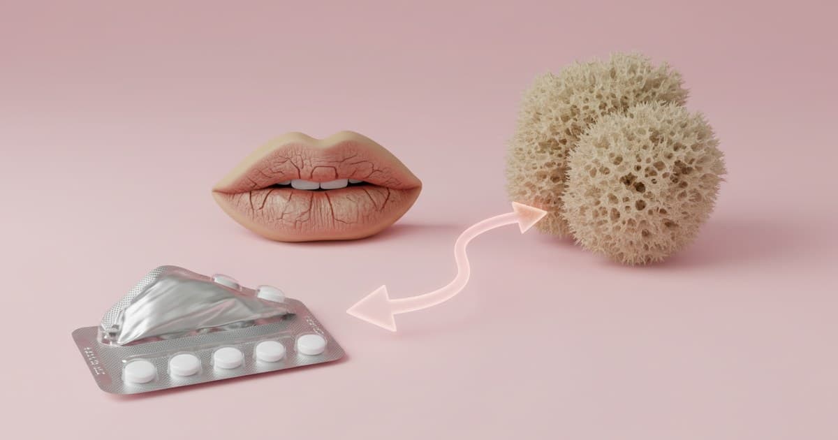 Birth Control Dry Mouth & Vaginal Dryness During Sex: What’s the Link? - How hormonal contraception affects saliva and vaginal moisture, why intimacy suffers, and fast discreet fixes including xylitol lozenges and oral hydration mints.
