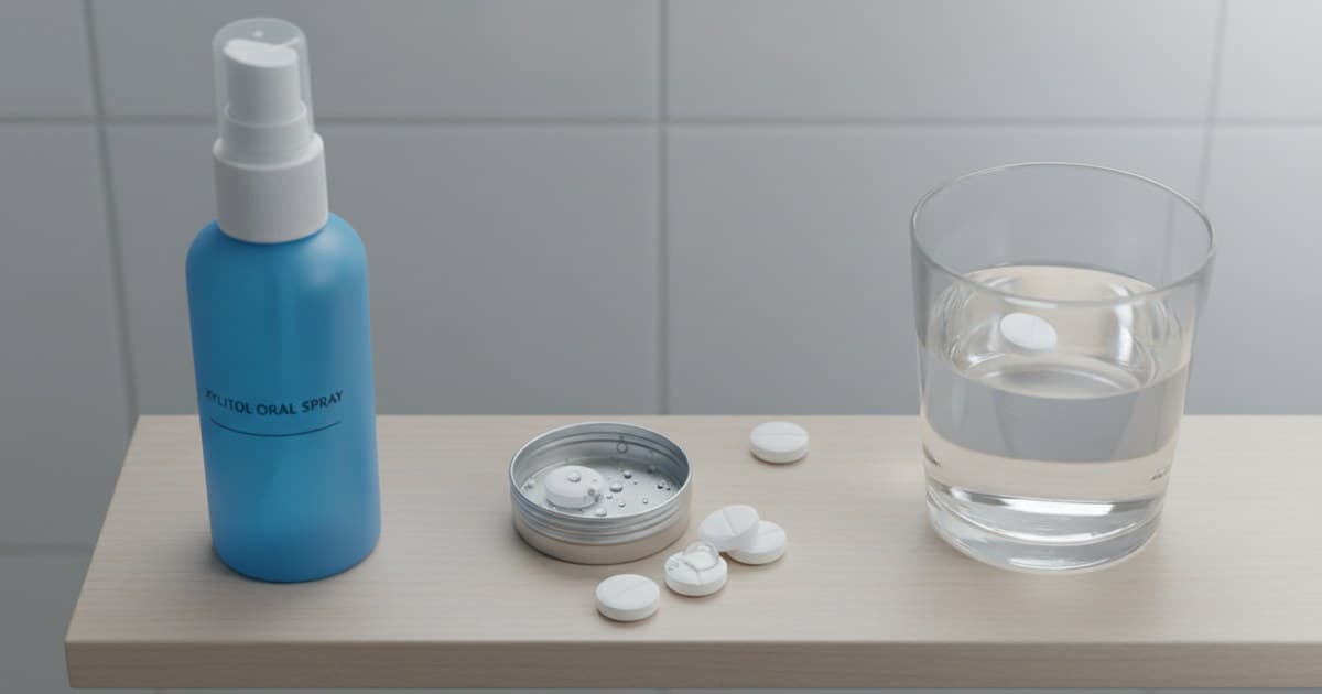 Dry Mouth During Oral Sex on Birth Control: Discreet Xylitol & Saliva Solutions - Compare xylitol sprays, lozenges, and hydration mints for pill-related dry mouth during oral intimacy — discreet, fast, no bulky bottle.