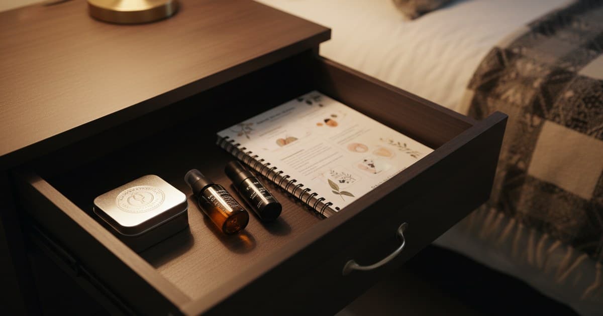 Discreet Oral Intimacy Products for Couples: Mint, Gel & Spray Compared - Couples comparing kiss mints, oral care gels, and saliva sprays for intimacy — discreet formats that fit a shared nightstand drawer.