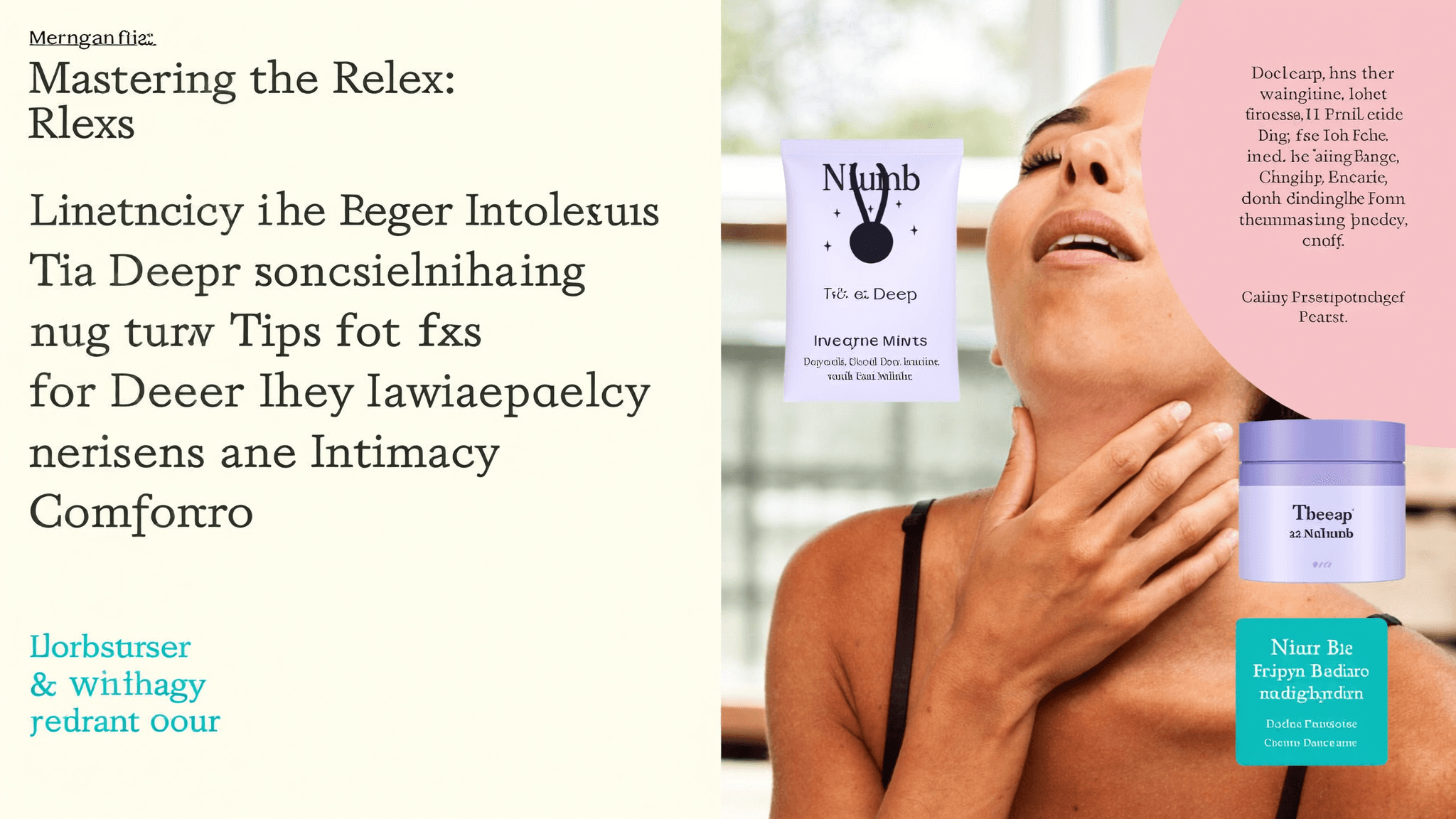 Mastering the Gag Reflex: Expert Tips for Deeper Intimacy and Comfort - The gag reflex is a natural protective mechanism, but it can be a barrier to deeper intimacy. Discover proven techniques, psychological strategies, and specialized products like The Deep and The Numb to help you relax, suppress the reflex, and enjoy more comfortable, deeper connection.